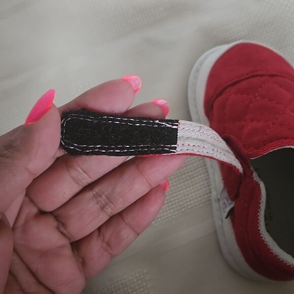 Adidas & Jack And Lily Boy's Toddler T-shirt & Sneaker 12-18 Months Red/ Blue - Picture 9 of 16